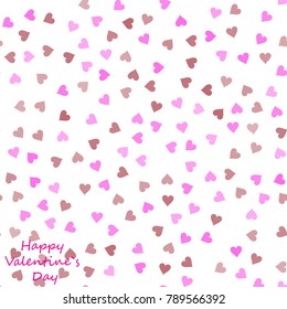 Abstract  Love Heart and Valentines day Background Vector