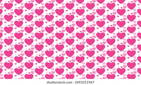 abstract love pattern background design