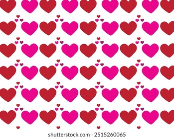 Abstract love and pattern design