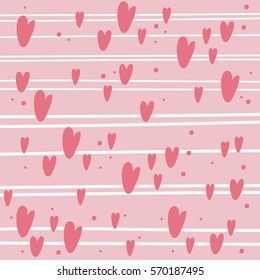 abstract love print