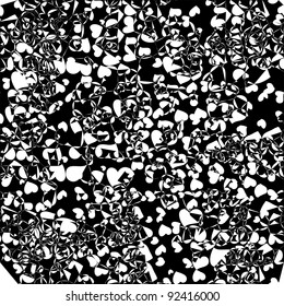 abstract love seamless pattern with hearts