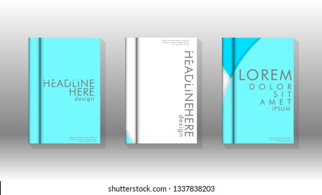 Abstract low circle shape background for corporate business annual report book cover brochure flyer poster. Eps10 vector template