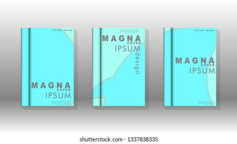 Abstract low circle shape background for corporate business annual report book cover brochure flyer poster. Eps10 vector template