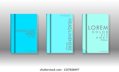 Abstract low circle shape background for corporate business annual report book cover brochure flyer poster. Eps10 vector template