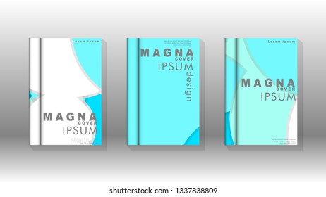 Abstract low circle shape background for corporate business annual report book cover brochure flyer poster. Eps10 vector template