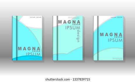 Abstract low circle shape background for corporate business annual report book cover brochure flyer poster. Eps10 vector template