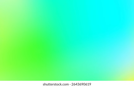 Abstract low light sky blue -  green gradient banner. Pastel rainbow hues . Modern soft blurred effect. Vector illustration eps10. Perfect for modern artwork, backdrop, templates,background.