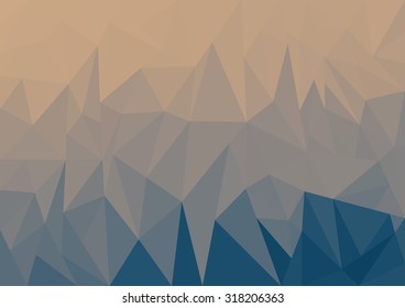 Abstract Low Poly Background
