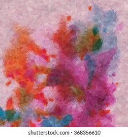 Abstract Low Poly Background