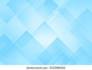 Abstract low poly background design in shades of blue