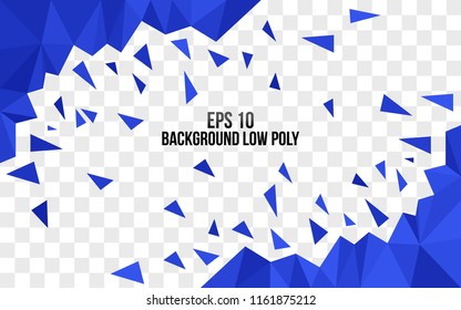 Abstract low poly background diamond polygon, luxury design texture illustration business concept eps 10 transparant colors geometric wallpaper