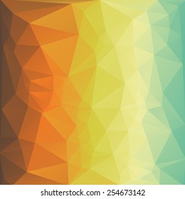 Abstract low poly background, geometry triangle, mosaic background