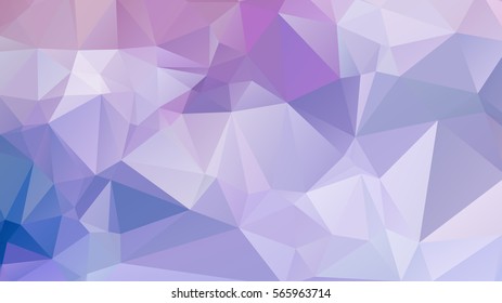 Abstract low poly background, geometry triangle, mosaic pastel color background