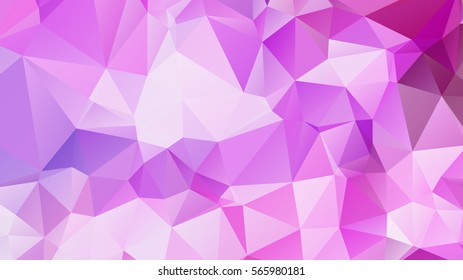 Abstract low poly background, geometry triangle, mosaic pastel color background