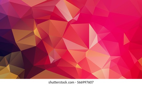 Abstract low poly background, geometry triangle, mosaic pastel color background