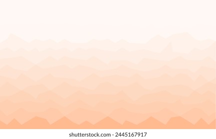 Abstract low poly background in orange color with copy space. Modern design for background, presentation, banner, backdrop, web, card and etc