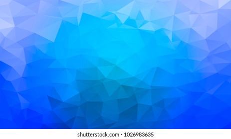 Abstract low poly background of triangles in Purple, pink, blue colors. Substrate for design. 16:9