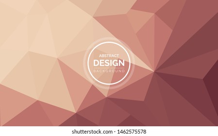 Abstract low poly background of triangles in colors