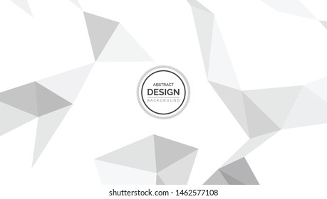 Abstract low poly background of triangles in colors
