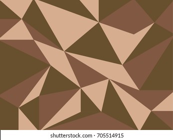 Abstract low poly background of triangles.