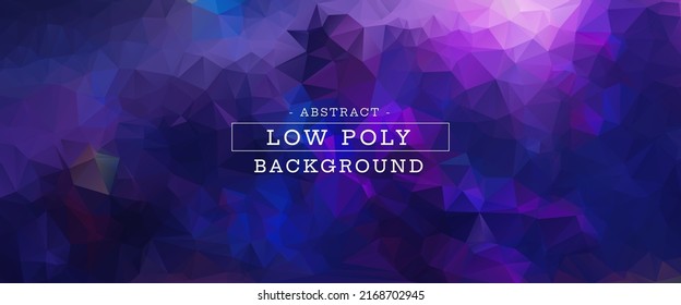 abstract low poly background wallpaper vector