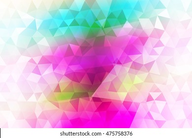 abstract low poly color background. vector illustration. for idea your banner, presentation