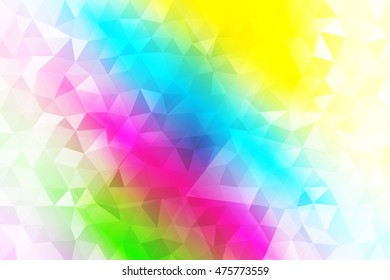 abstract low poly color background. vector illustration. for idea your banner, presentation