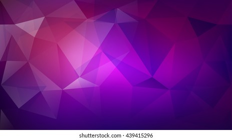 Abstract low poly colored background of triangles