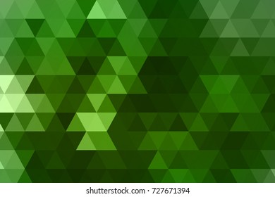 Abstract low poly colorful triangles