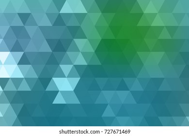 Abstract low poly colorful triangles