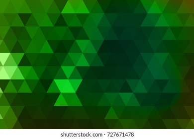 Abstract low poly colorful triangles