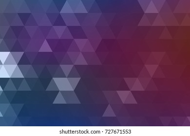 Abstract low poly colorful triangles