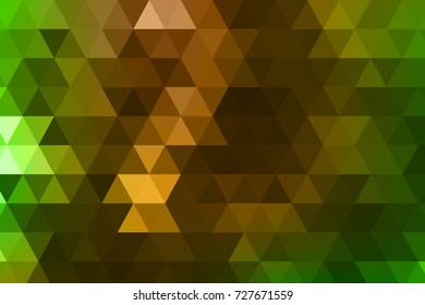 Abstract low poly colorful triangles