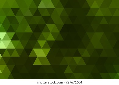 Abstract low poly colorful triangles