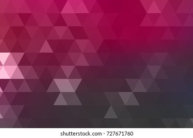 Abstract low poly colorful triangles