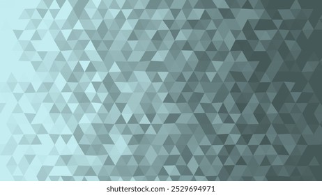 Abstract Low Poly Design in Neutral Cool Tones with Geometric Pattern
