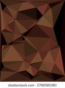 Abstract Low Poly Gemstone Crystal Vector Background