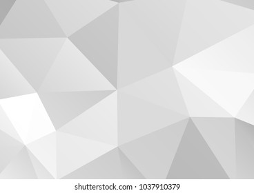 Abstract low poly geometric background. Polygonal crystal effect vector. Futuristic textures.