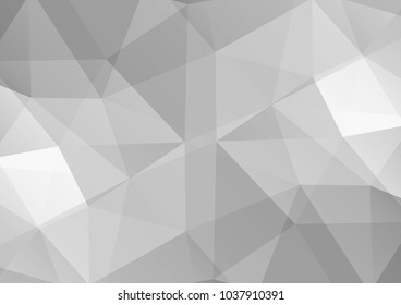 Abstract low poly geometric background. Polygonal crystal effect vector. Futuristic textures.