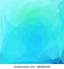 Abstract low poly geometric background with triangles, vector illustration