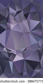 Abstract low poly geometrical background consisting of triangles of different sizes and colors