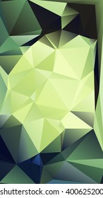 Abstract low poly geometrical background consisting of triangles of different sizes and colors