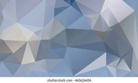 Abstract low poly geometrical background consisting of triangles of different sizes and colors
