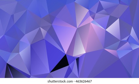Abstract low poly geometrical background consisting of triangles of different sizes and colors
