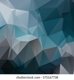 Abstract low poly geometrical background consisting of triangles of different sizes and colors