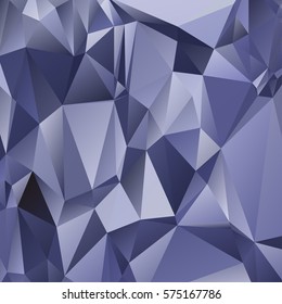 Abstract low poly geometrical background consisting of triangles of different sizes and colors