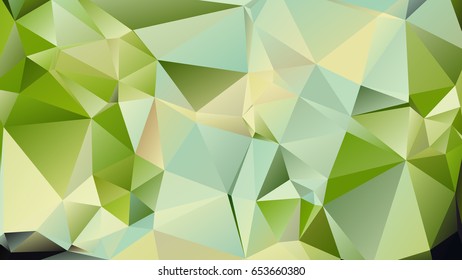 Abstract low poly geometrical background consisting of triangles of different sizes and colors