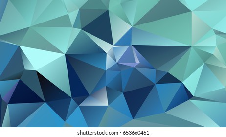 Abstract low poly geometrical background consisting of triangles of different sizes and colors
