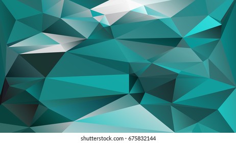 Abstract low poly geometrical background consisting of triangles of different sizes and colors