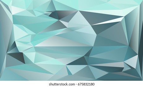 Abstract low poly geometrical background consisting of triangles of different sizes and colors
